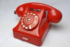 Telefon RWT CB-59, czerwony
